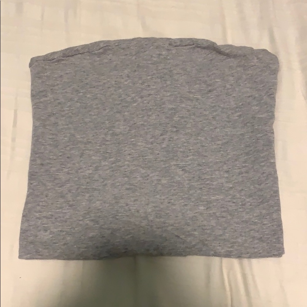 Brandy Melville gray tube top